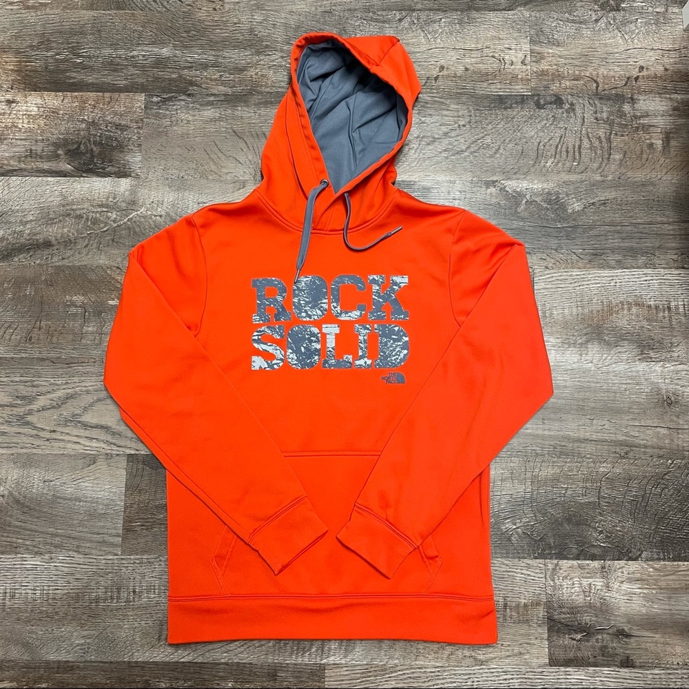 North Face Rock Solid Hoodie- Small